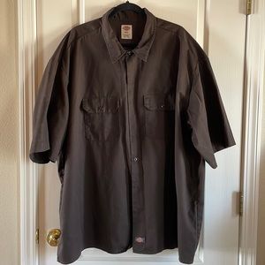 Dickies men’s big and tall 4XL button up short sleeve